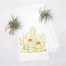 Load image into Gallery viewer, Colie Boutique Item! Counter Couture Cactus Flour Sack Tea Towel