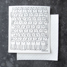 Load image into Gallery viewer, Colie Boutique Item! Counter Couture Cat Swedish Dishcloth - Sponge Cloth