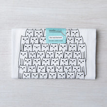 Load image into Gallery viewer, Colie Boutique Item! Counter Couture Cat Flour Sack Tea Towel