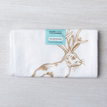 Load image into Gallery viewer, Colie Boutique Item! Counter Couture Jackalope Flour Sack Tea Towel
