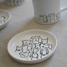 Load image into Gallery viewer, Colie Boutique Item!  Living Goods by Ore’ Originals Cuppa Color Coaster | Random Dogs
