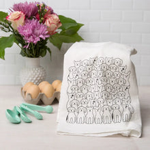 Load image into Gallery viewer, Colie Boutique Item! Counter Couture Dog Flour Sack Tea Towel
