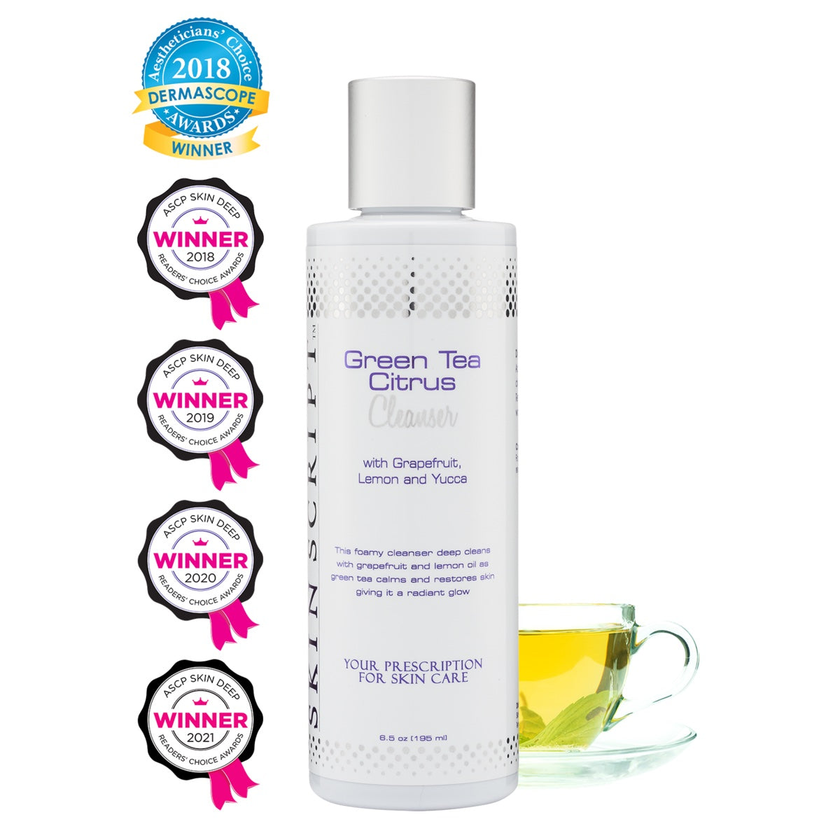 Skin Script | Green Tea Citrus Cleanser – Colie Skin Therapy